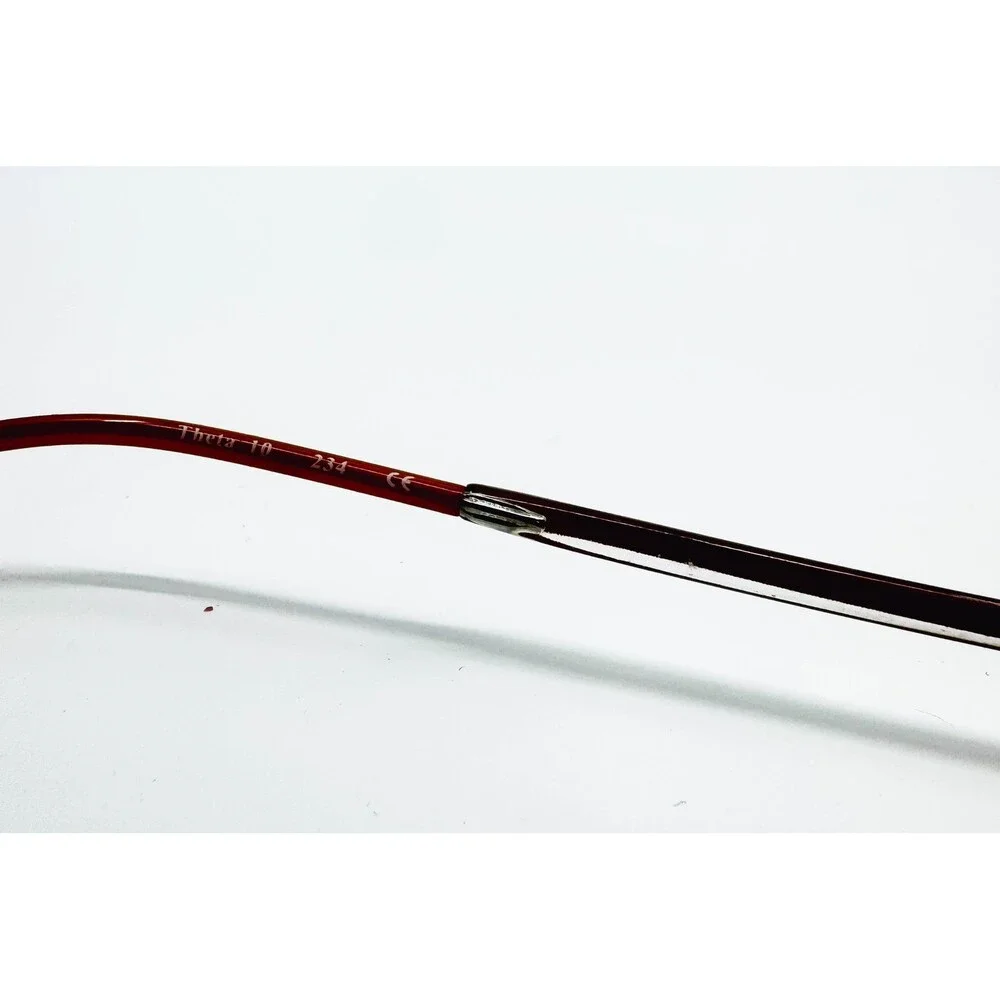 Gloria Vanderbilt Eyeglasses Womens Brown Semi Rimless Theta 10 234 140